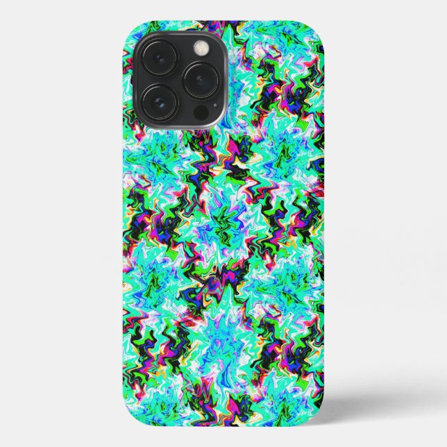 Squiggly party time.... iPhone case (Back)