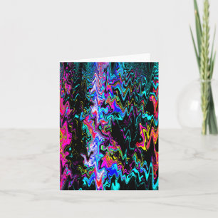 Squiggly psychedelic moments...... card