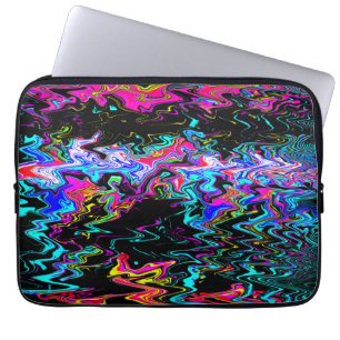 Squiggly psychedelic moments...... laptop sleeve