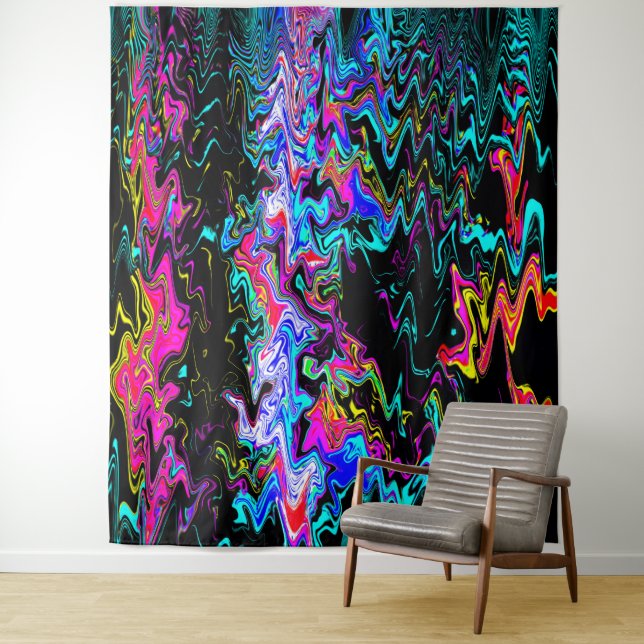 Squiggly psychedelic moments...... tapestry (In Situ)