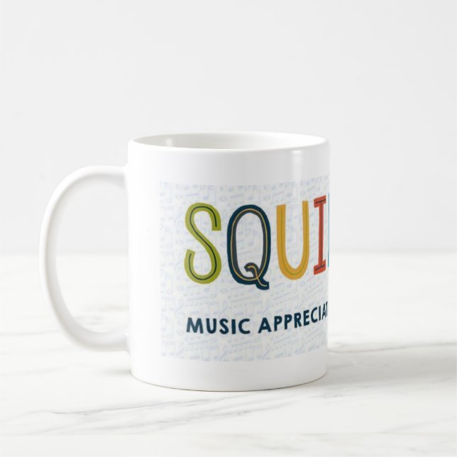 SQUILT LIVE! 11 oz. mug (Left)