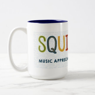 SQUILT LIVE! Deluxe Two Tone Mug