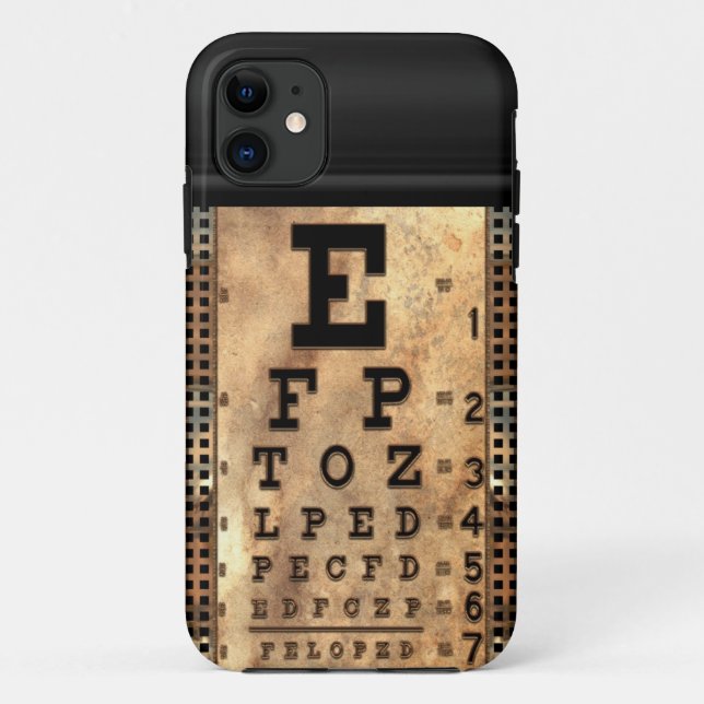 Squint Vintage Cool Ophthalmology Case-Mate iPhone Case (Back)
