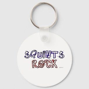 Squints Rock! Key Ring