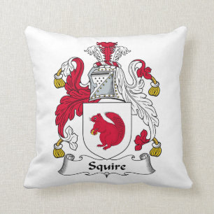 Squire Family Crest Cushion