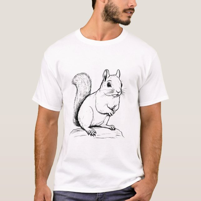 Squirel t-shirt (Front)