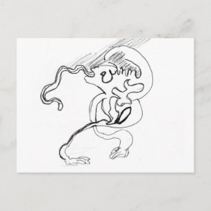Squirm Postcard