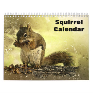 Squirrel 2024 calendar