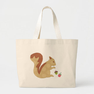 Squirrel and Acorns Tote