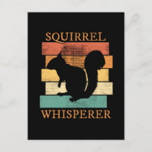 Squirrel Animal Forest Retro