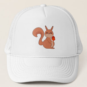 Squirrel as Boxer with Boxing gloves Trucker Hat