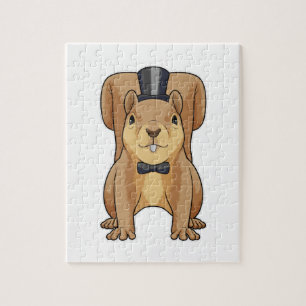 Squirrel as Groom with Suit Jigsaw Puzzle
