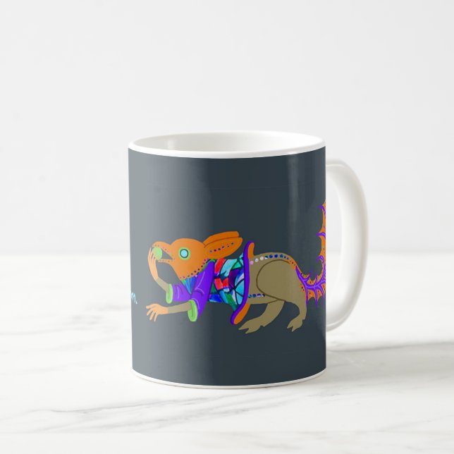 Squirrel at a Mediaeval Rave Coffee Mug (Front Right)