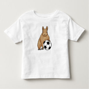 Squirrel at Soccer Sports Toddler T-Shirt