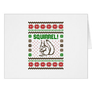 Squirrel Attacks The Griswold Family Ugly Sweater