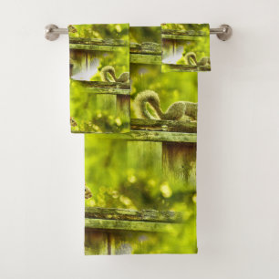 Squirrel Bath Towel Set
