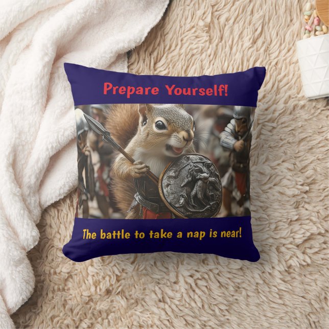 Squirrel Battle Cushion (Blanket)