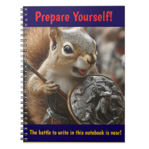 Squirrel Battle Notebook