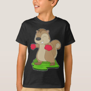Squirrel Boxer Boxing gloves Boxing T-Shirt