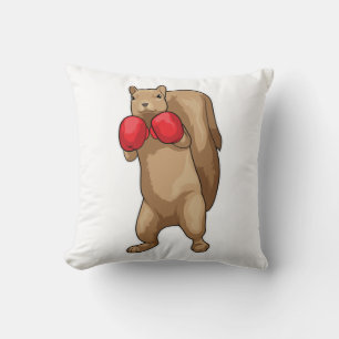 Squirrel Boxer Boxing gloves Cushion