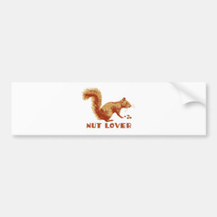 Squirrel Bumper Sticker
