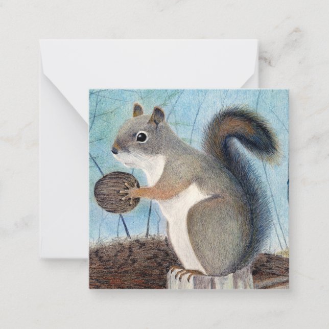 Squirrel Card (Front)