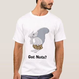 Squirrel Character  Mr. Nutz, Got Nuts? T-Shirt
