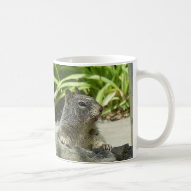 Squirrel Chilling in the Shade Mug (Right)