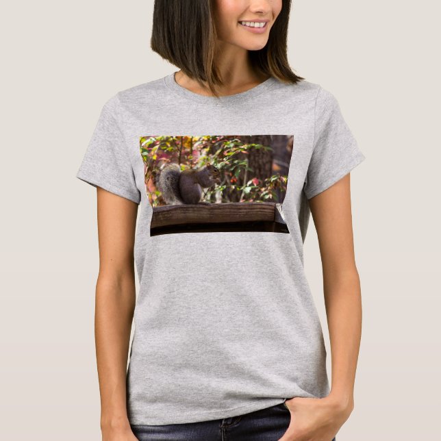 Squirrel Chow Time T-Shirt (Front)