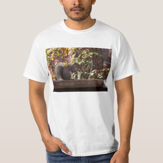 Squirrel Chow Time T-Shirt (Front)