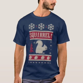 Squirrel Christmas family T-Shirt