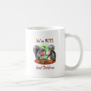 Squirrel Christmas Nuts Coffee Mug