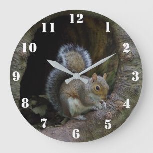 Squirrel Clock