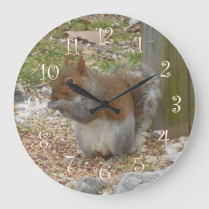 Squirrel Clock
