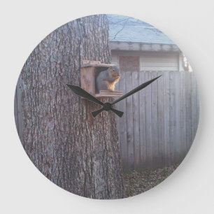 Squirrel Clock