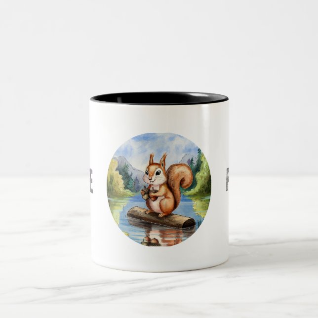 Squirrel Coffee Mug (Center)