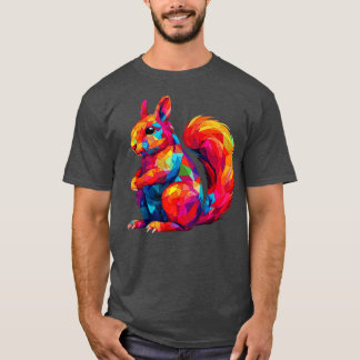 Squirrel colourful T-Shirt