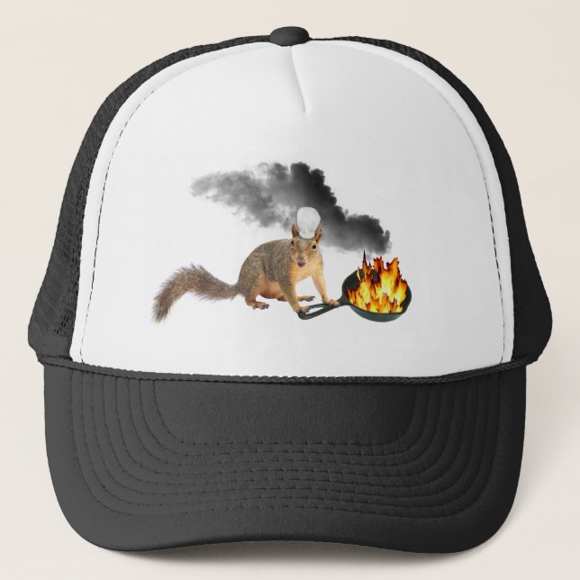 Squirrel Cook Hat (Front)