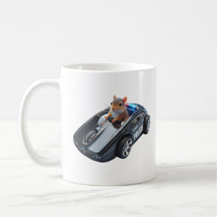 Squirrel Cop in Action: Stop or I’ll click you! Coffee Mug