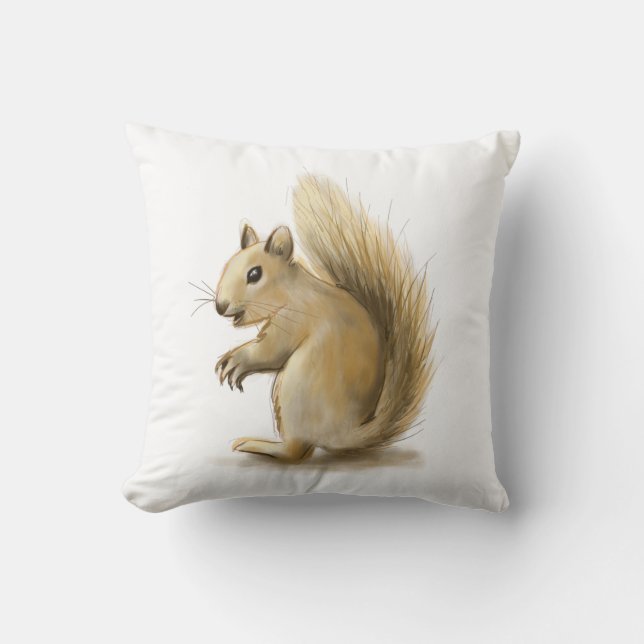 Squirrel Cushion (Front)