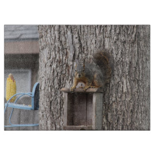 Squirrel Cutting Board