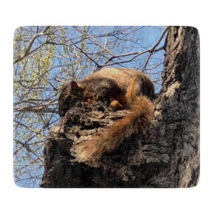 Squirrel Cutting Board