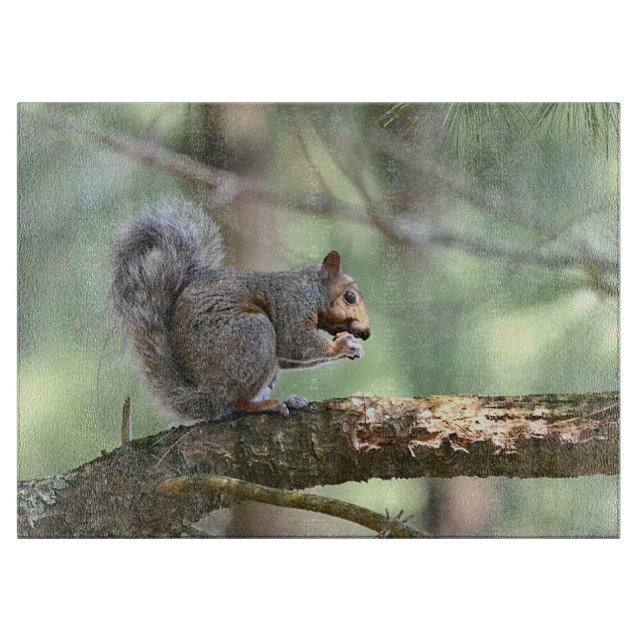 Squirrel Cutting Board (Front)