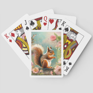 Squirrel Design Playing Cards