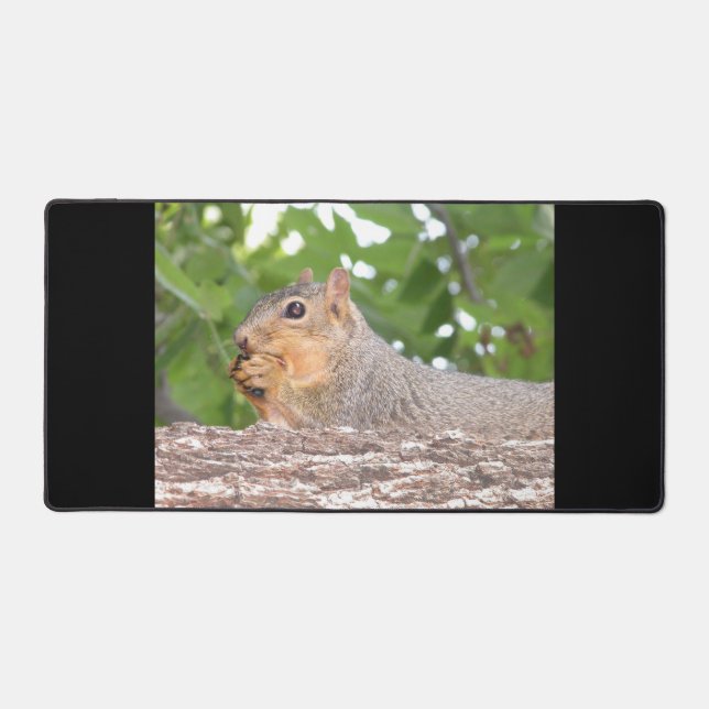Squirrel Desk Mat (Front)