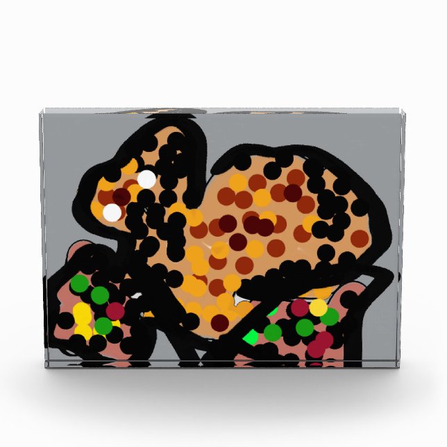 Squirrel dot art  photo block (Front)