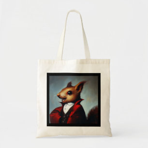 Squirrel Dracula Tote Bag