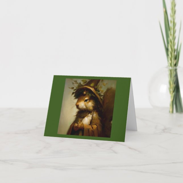Squirrel Druid Card (Front)