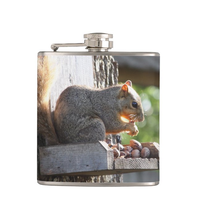 Squirrel Flask (Front)