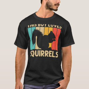 Squirrel For Boys Kids Squirrel   Chipmunk 80s T-Shirt